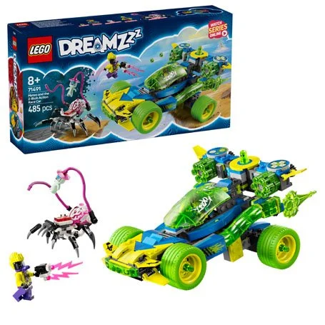 DREAMZzz™ 71491 Mateo a akčné závodné auto Z-Flek
