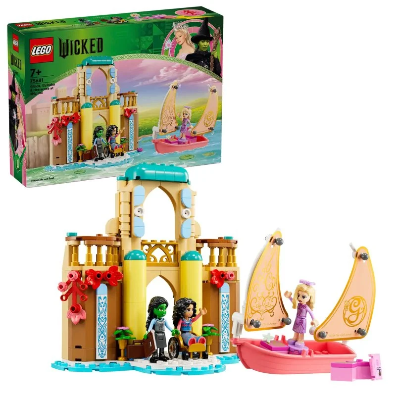 Wicked 75681 Glinda, Elphaba a Nessarose na Shiz univerzite
