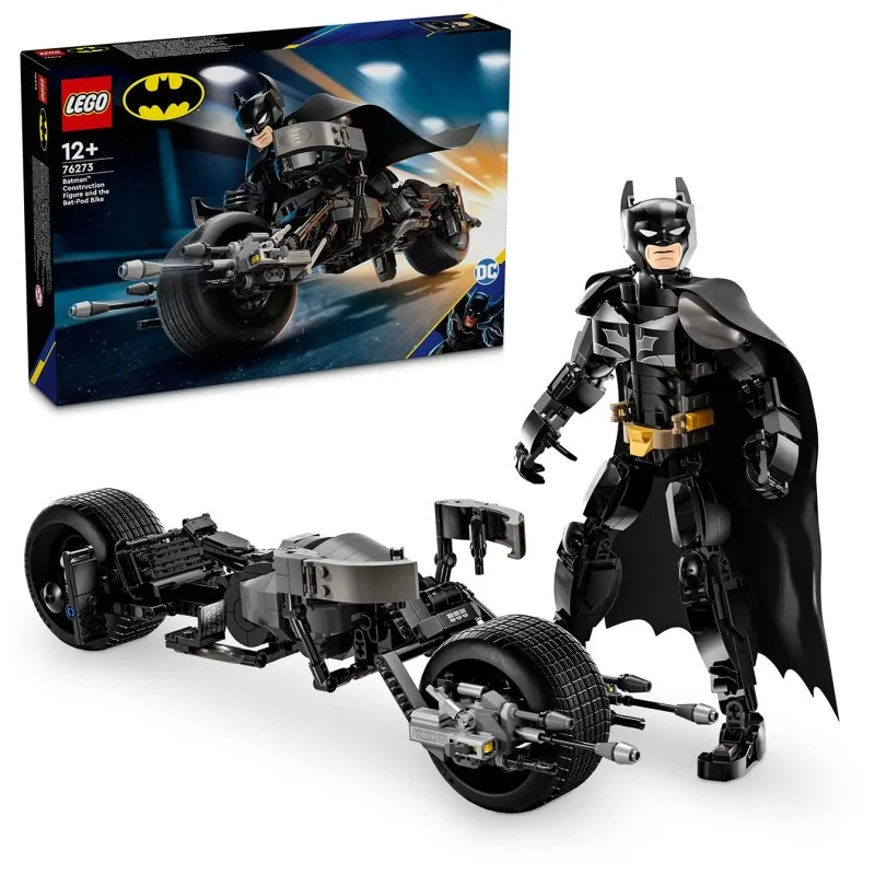DC Batman™ 76273 Zostaviteľná figúrka: Batman™ a motorka Bat-Pod