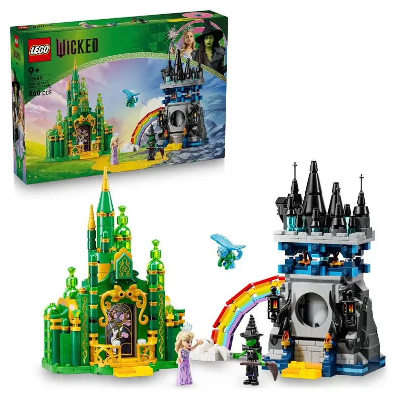 Wicked 75689 Emerald City a zámok Kiamo Ko
