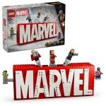 Marvel 76313 Logo MARVEL a minifigúrky