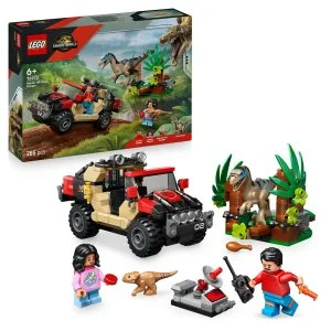 LEGO® Jurassic World 76972 Útek pred raptorom v terénnom aute