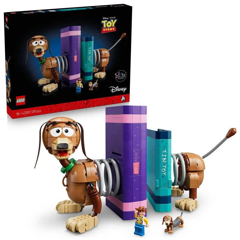 │ Disney 43301 Knižné zarážky: Slinky z filmu Toy Story