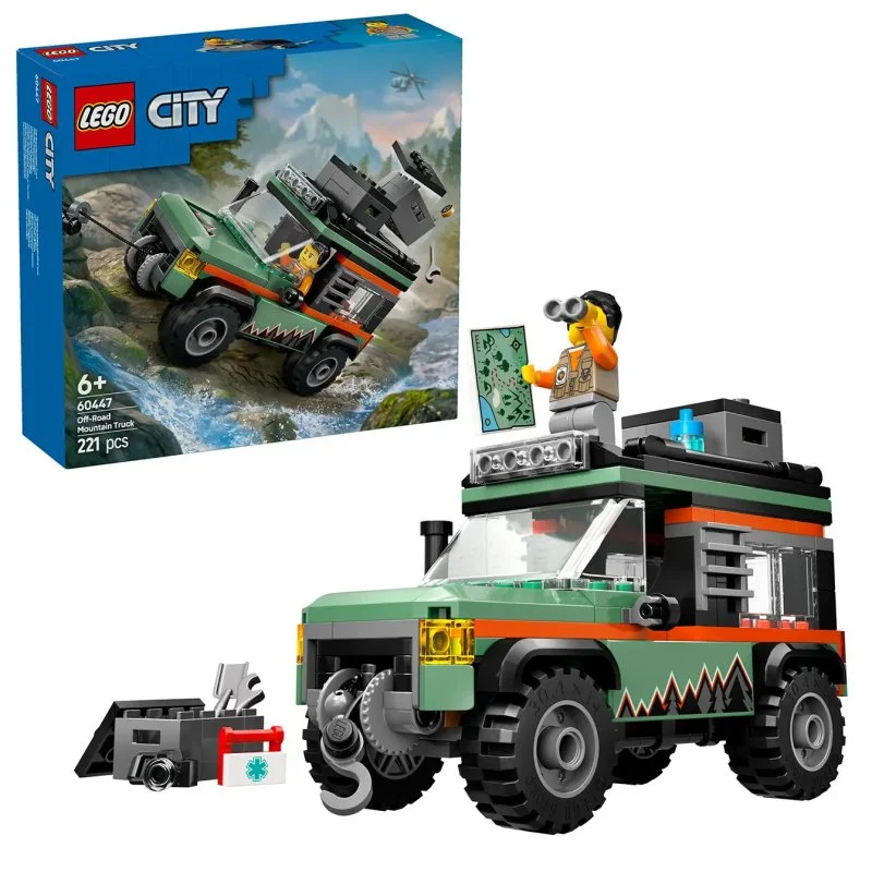 City 60447 Terénne horské nákladné auto 4x4