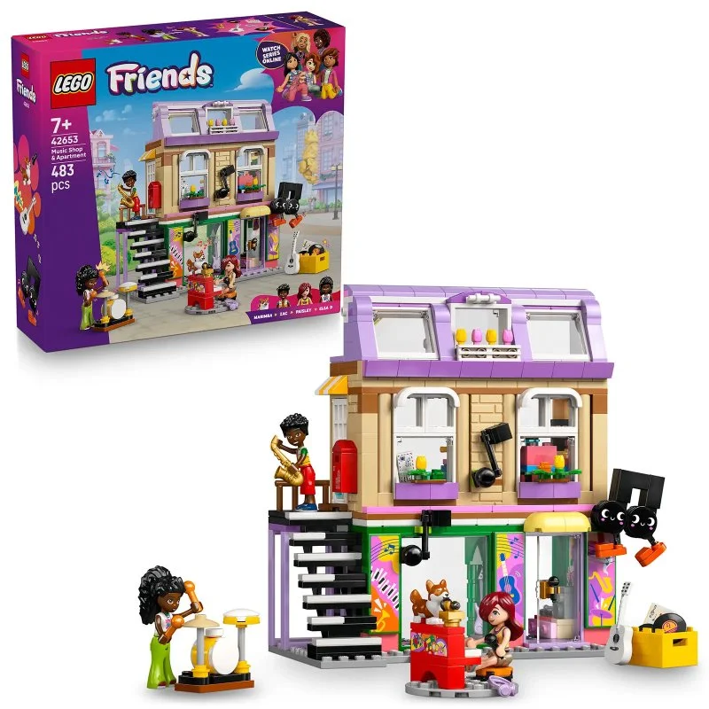 Friends 42653 Obchod s hudobninami a byt