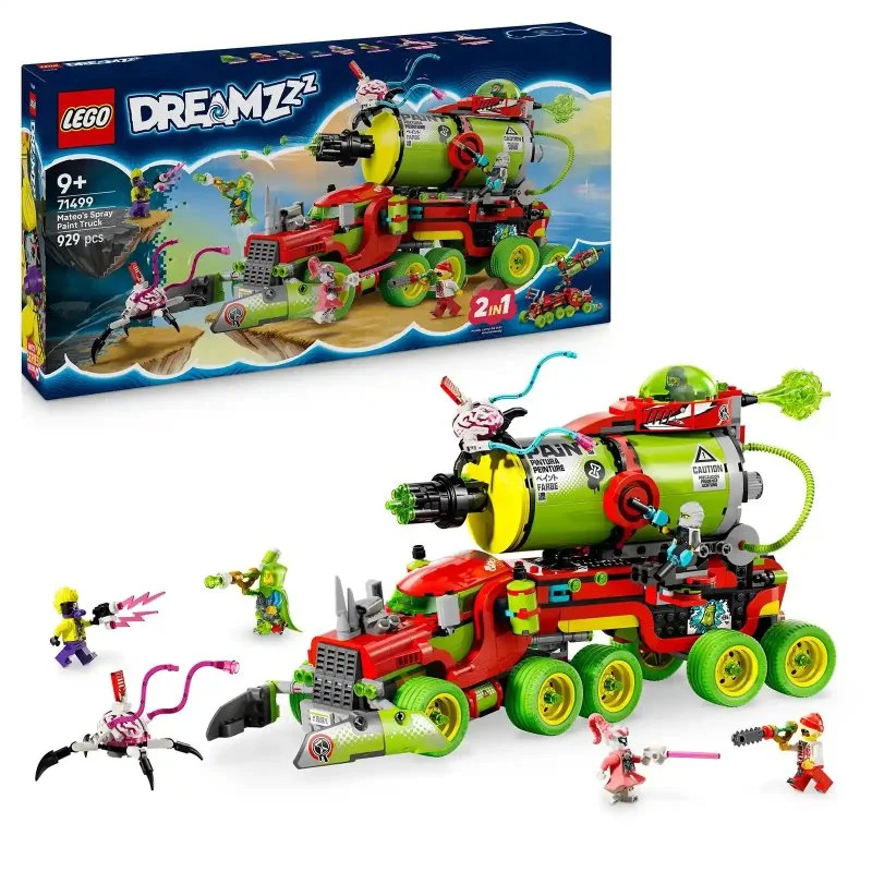 DREAMZzz™ 71499 Mateovo vozidlo v podobe farby v spreji