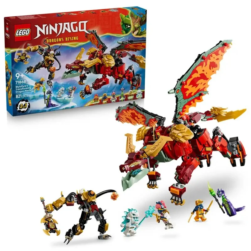 NINJAGO® 71868 Wyldfyre a transformačný dračí oblek