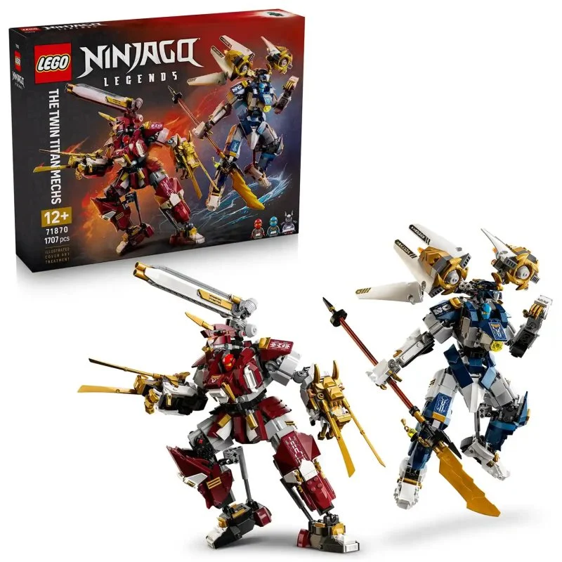 NINJAGO® 71870 Dvojica titánskych robotov