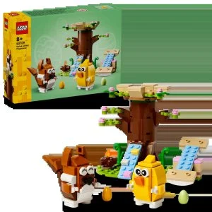LEGO® Iconic 40709 Jarné ihrisko pre zvieratká