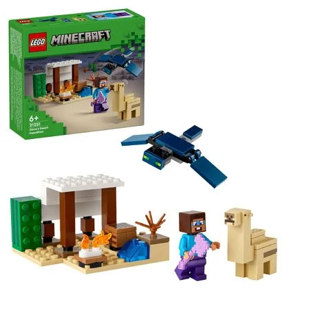 Minecraft® 21251 Steve a výprava do púšte