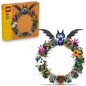 LEGO® Halloweensky veniec, Dekorácia do domácnosti