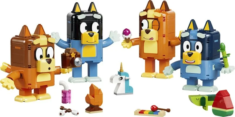 Bluey 11217 Bluey a jej rodinka z kociek