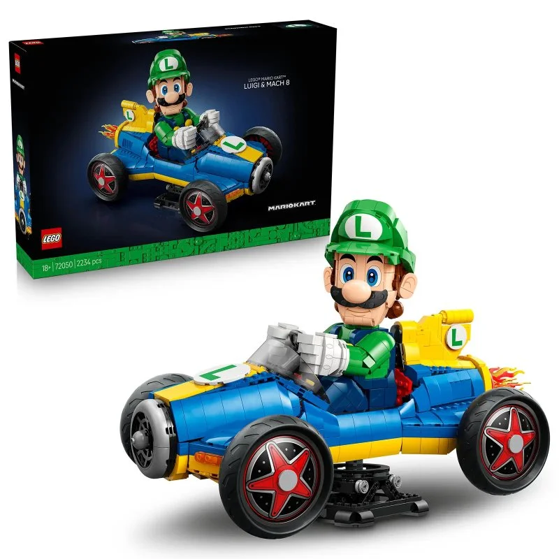 Super Mario™ 72050 Mario Kart™ – Luigi a Mach 8