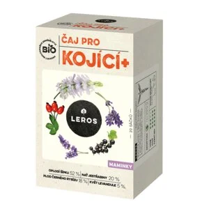 LEROS Čaj pre dojčiace+ BIO - nálevové vrecká (20 x 2 g) - podpora tvorby materského mlieka