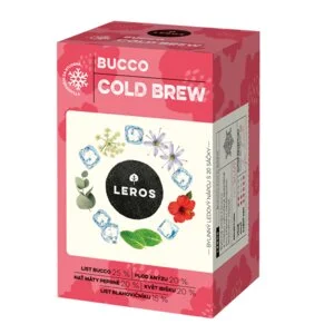 LEROS Bylinná zmes Bucco Cold Brew - nálevové vrecká (20 x 1,5 g) - na prípravu ľadového čaju