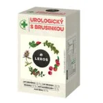 LEROS Urologický bylinný čaj s brusnicou - nálevové vrecká (20 x 1,5 g) - podporuje zdravie močových ciest