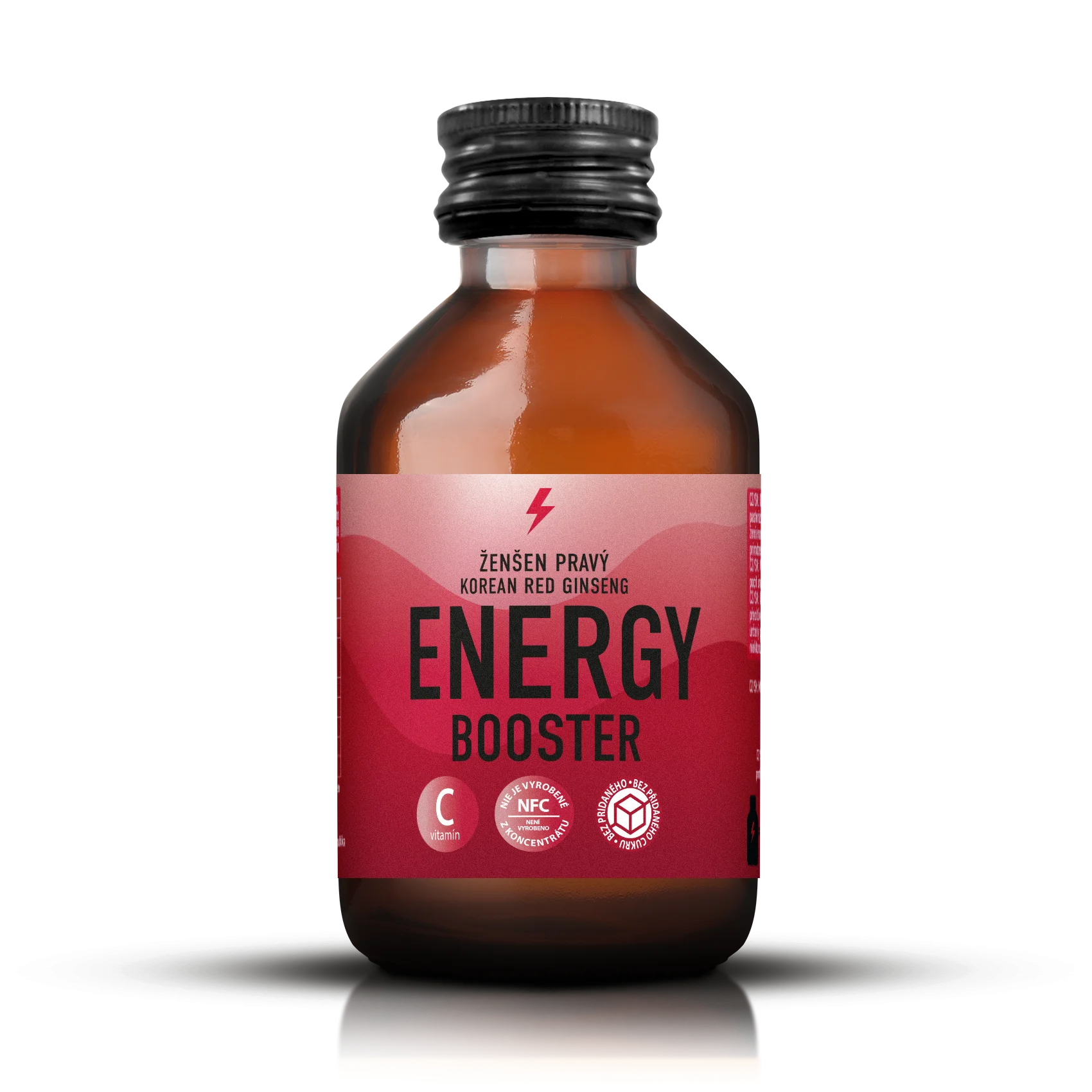 LEROS Healthy booster Energy shot (100 ml) - podporí koncentráciu a výkon
