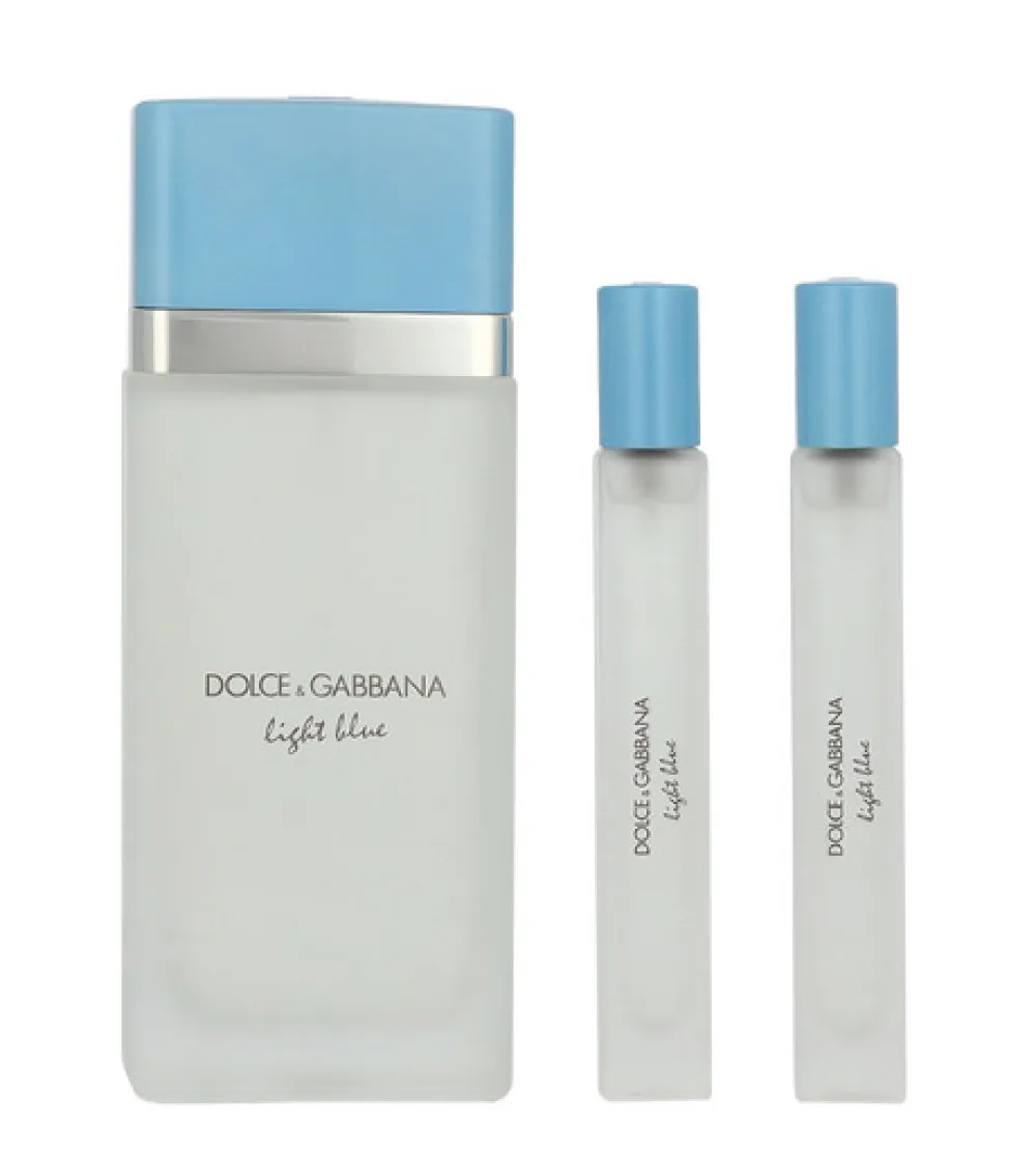 Light Blue 100 ml + 2 x EDT MINI toaletná voda pre ženy 10 ml
