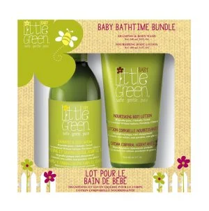 Little Green BABY Bathtime Bundle Box darčeková sada pre deti +180 ml