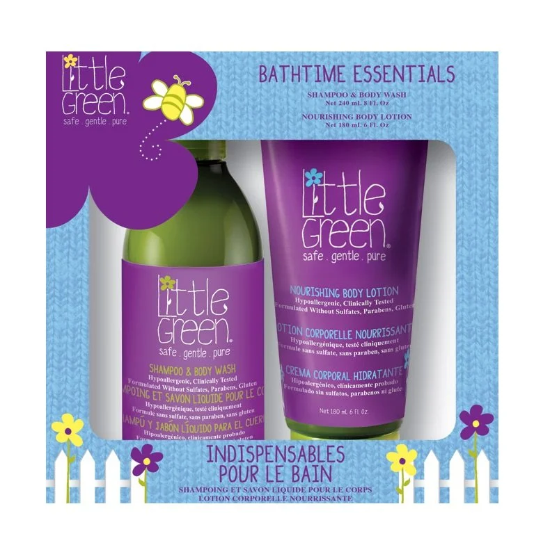 KIDS Bathtime Essentials Box pre deti (sprchový gél+telové mlieko) +180 ml