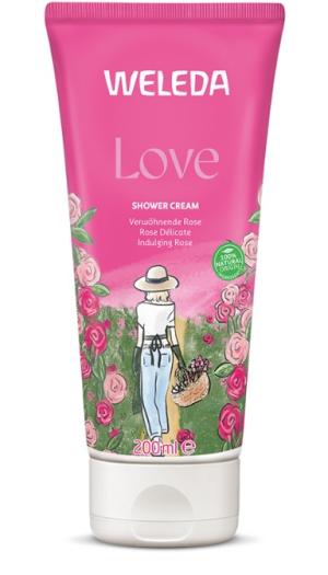 LOVE Pink sprchový krém 200 ml