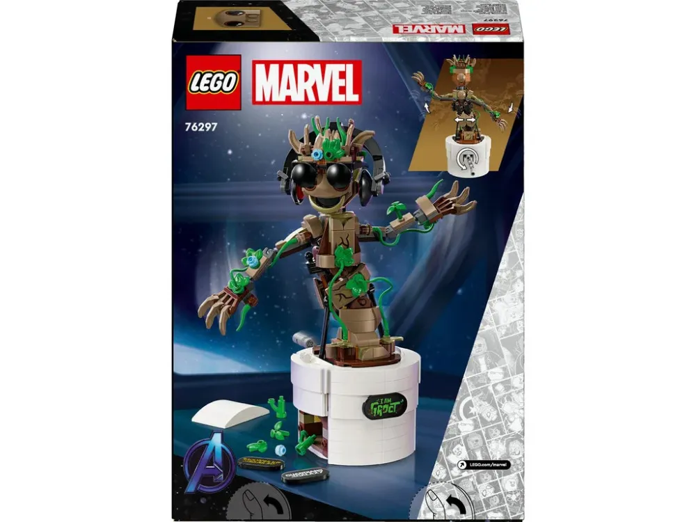 Marvel 76297 Tancujúci Groot