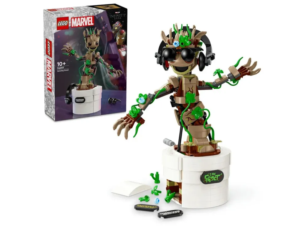 Marvel 76297 Tancujúci Groot