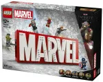 Marvel 76313 Logo MARVEL a minifigúrky