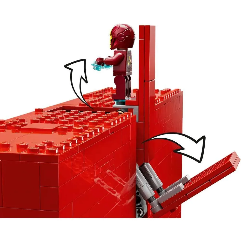 Marvel 76313 Logo MARVEL a minifigúrky