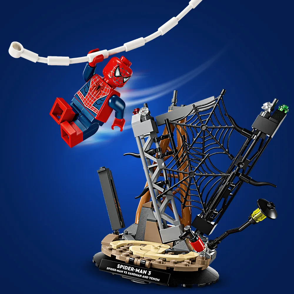 ǀ Marvel 76334 Epický súboj: Spider-Man vs. Sandman