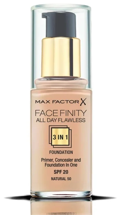 Facefinity 3 v 1 make-up - 50 Natural 30 ml