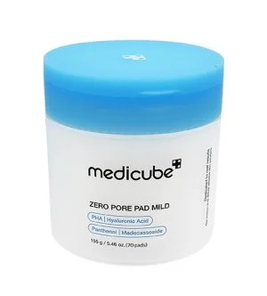 Medicube Zero Pore Pad Mild peelingové pleťové tampóny pre citlivú pleť 70 ks