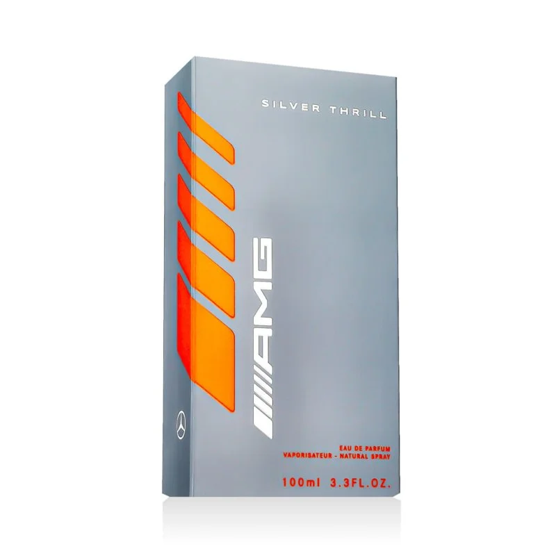 AMG Silver Thrill plniteľná parfumovaná voda pre mužov 100 ml