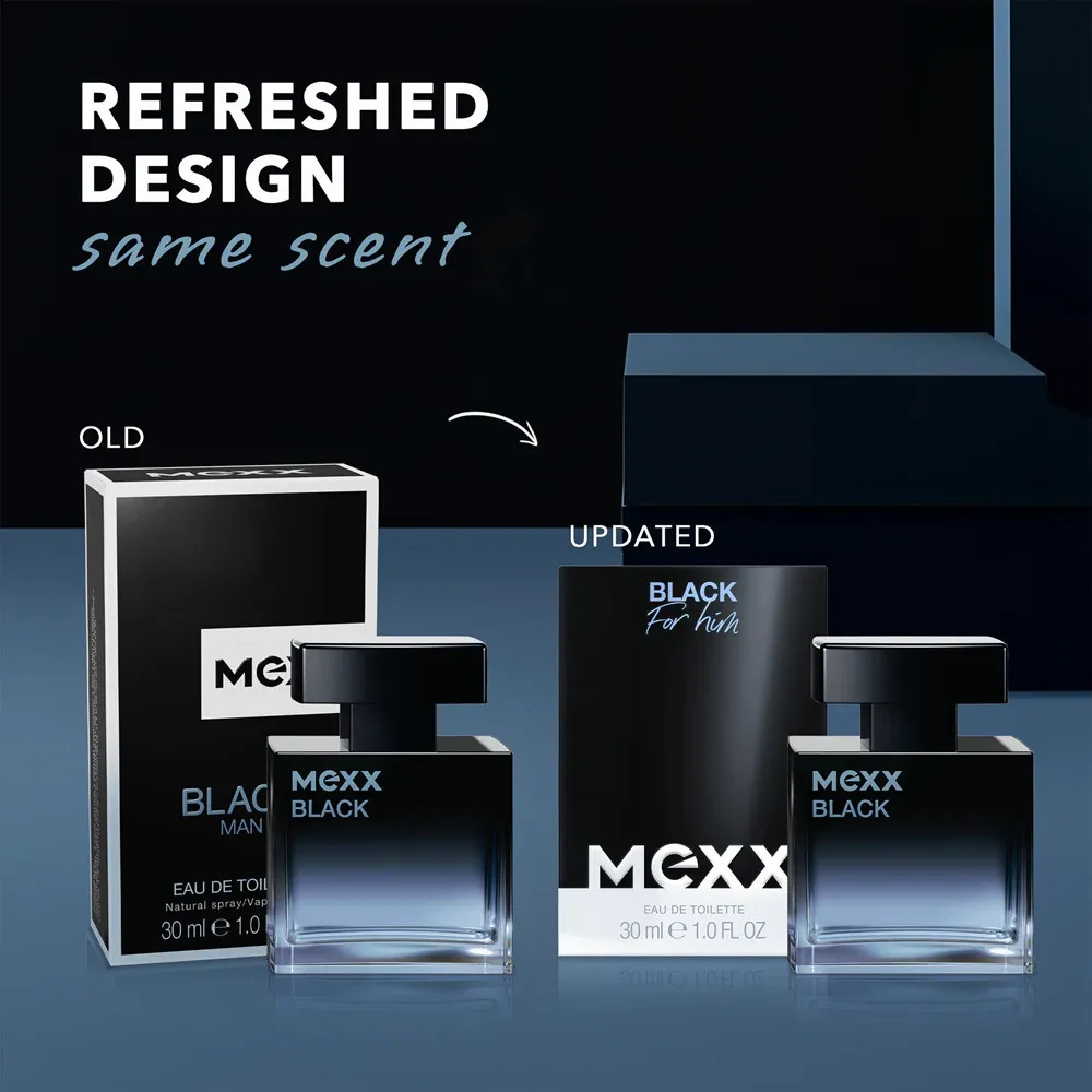 Black Man parfumovaná voda pre mužov 50 ml