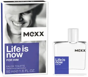 Mexx Life Is Now For Him toaletná voda pre mužov 50 ml
