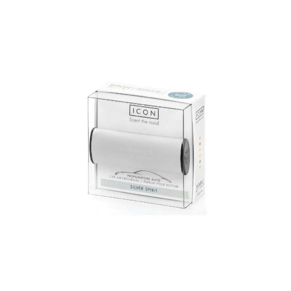 Millefiori Icon Classic Silver Spirit vôňa do auta     strieborná
