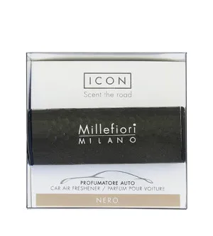 Millefiori Icon Metal Nero vôňa do auta