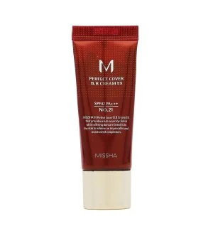 Missha Perfect Cover BB krém SPF 42 Pa+++ 21 Svetlá béžová