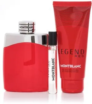Montblanc Legend Red EDP 100 ml + EDP MINI 7,5 ml + SG na telo i vlasy 100 ml M