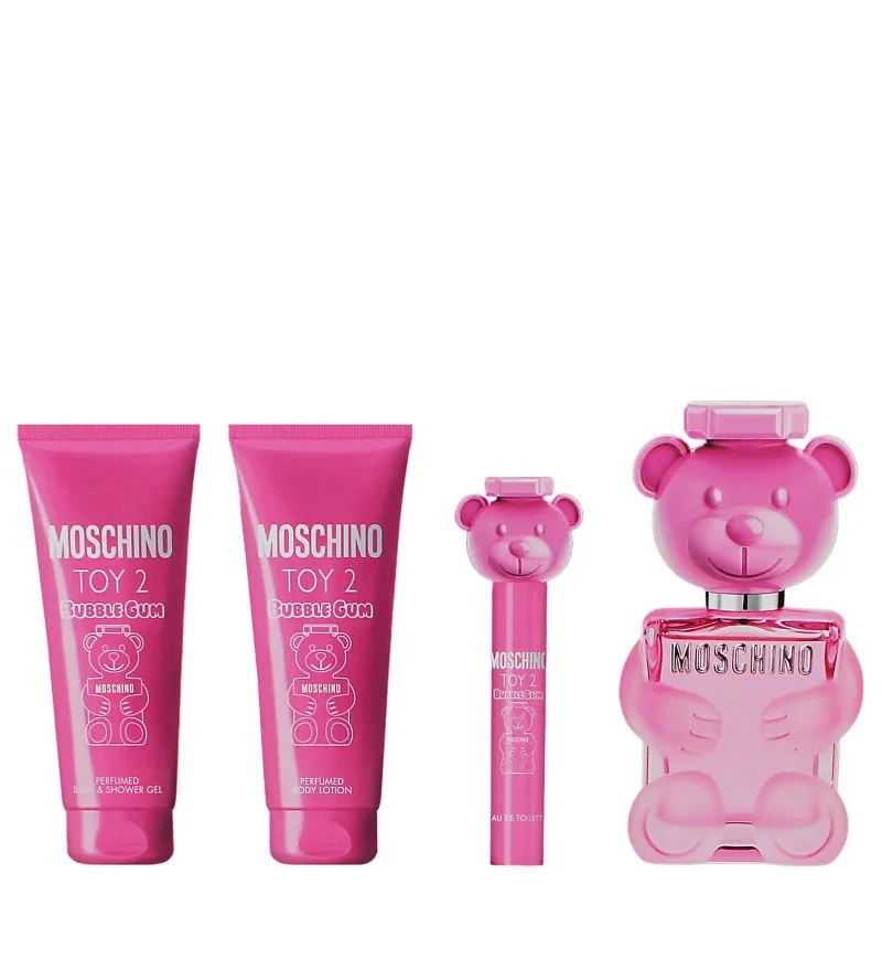Toy 2 Bubble Gum darčeková sada 100 ml + telové mlieko 100 ml + sprchový gél 100 ml + toaletná voda toaletná voda pre ženy