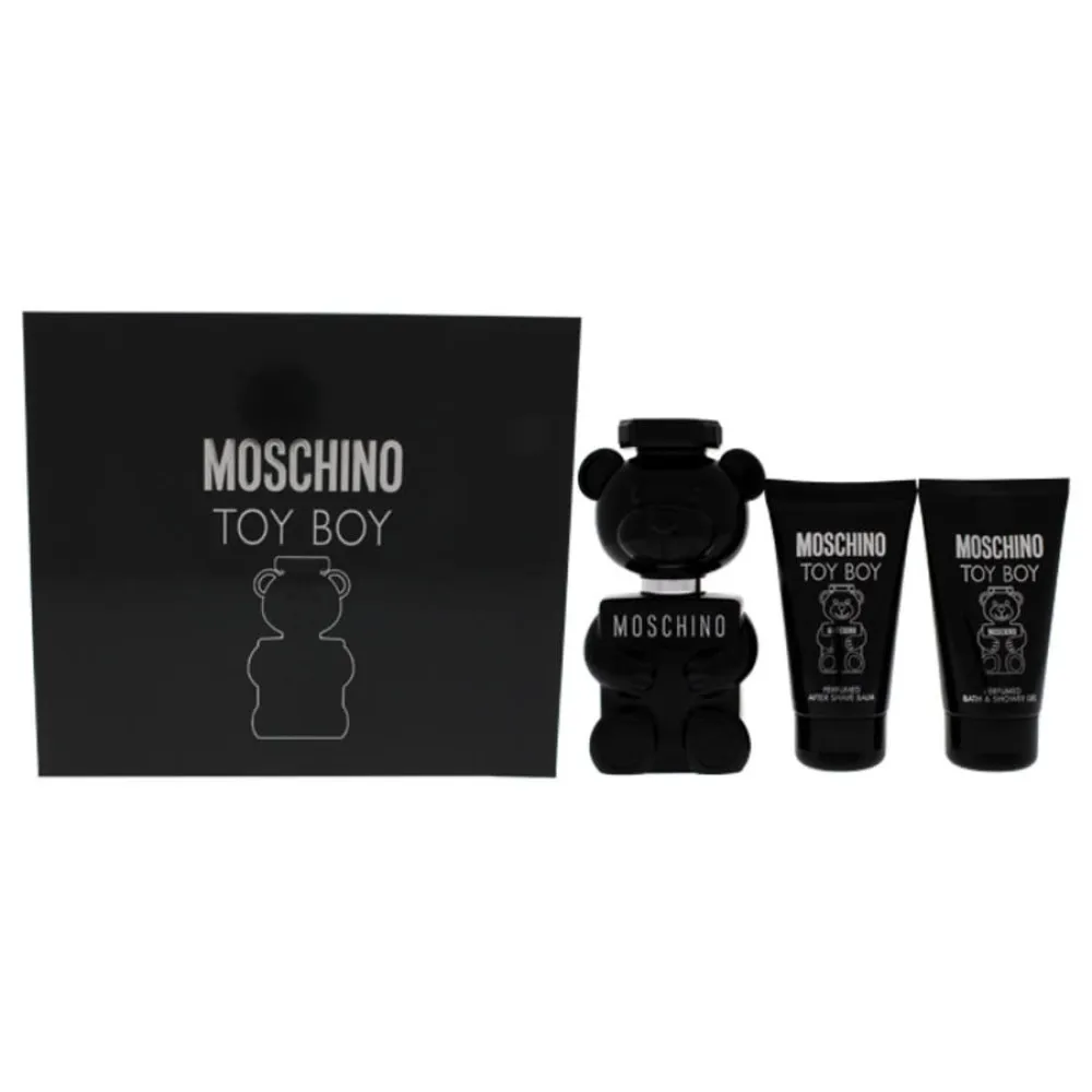 Toy Boy darčeková sada pre mužov parfumovaná voda 50 ml + sprchový gél 50 ml + balzam po holení 50 ml 50 ml + sprchový gel 50 ml + balzám po holení 50 ml