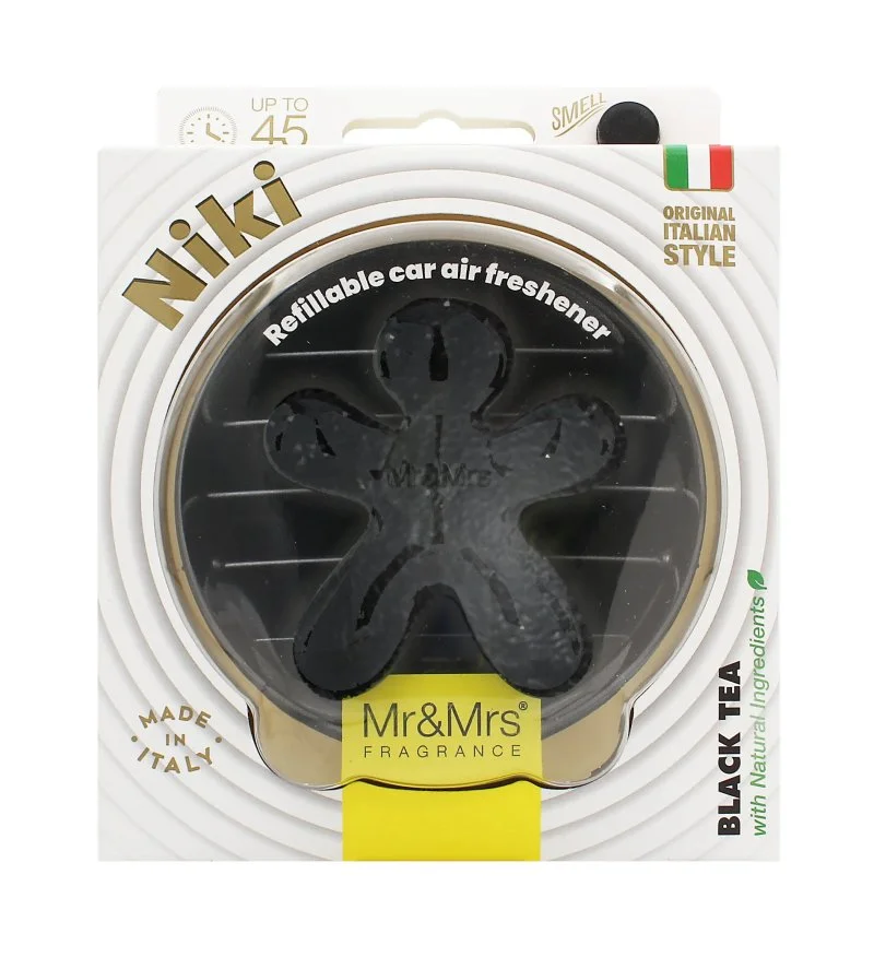 Niki Black Leather Black Tea vôňa do auta