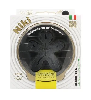 Mr&Mrs Fragrance Niki Black Leather Black Tea vôňa do auta