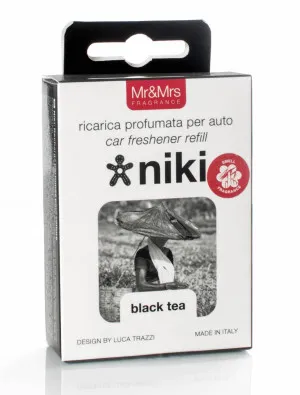 Mr&Mrs Fragrance Niki Black Tea náplň vône do auta
