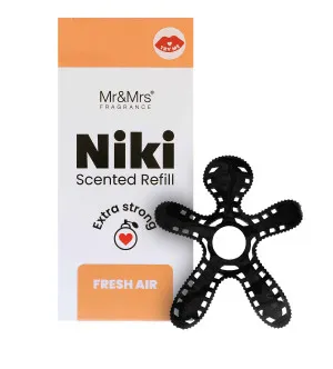 Mr&Mrs Fragrance Niki Fresh Air náplň vône do auta