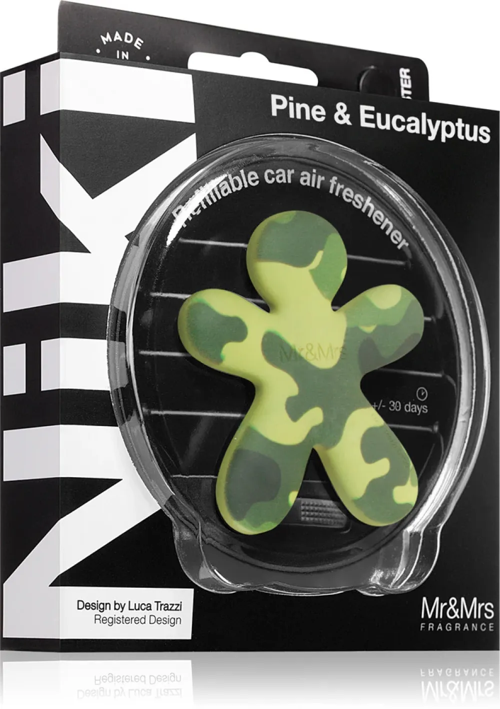 Niki Pine & Eucalyptus Vôňa do auta Mr&Mrs Fragrance Niki Pine & Eucalyptus Vůně do auta