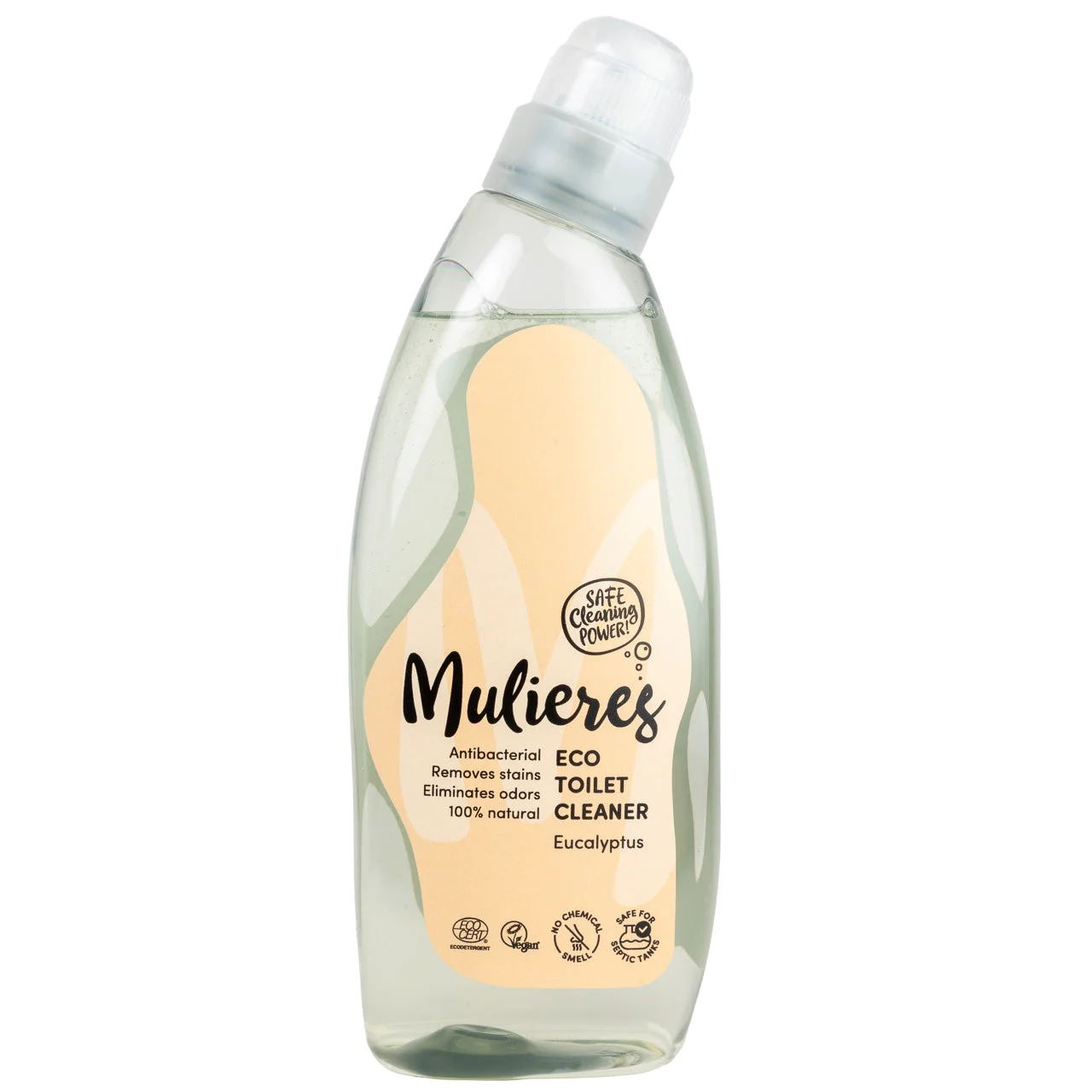 Mulieres WC čistič s eukalyptom (750 ml) - vhodný pre septiky