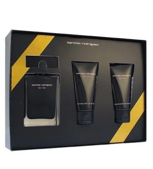 Narciso Rodriguez For Her darčeková sada 50 ml + telové mlieko 50 ml + sprchový gél toaletná voda pre ženy