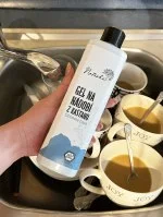 Natasha Gél na riad z gaštanov Citrónová tráva 500 ml - bojovník proti mastnote šetrný k pokožke