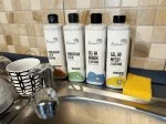 Natasha Gél na riad z gaštanov Citrónová tráva 500 ml - bojovník proti mastnote šetrný k pokožke